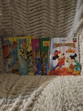 Disney's Wonderful World Of Disney Books (Lot Of 7)